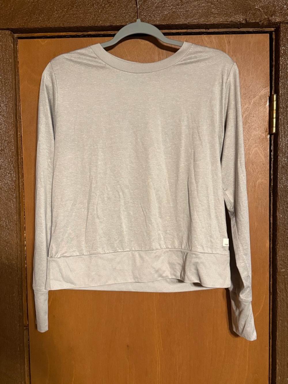 Vuori Daydream crew in light Heather gray